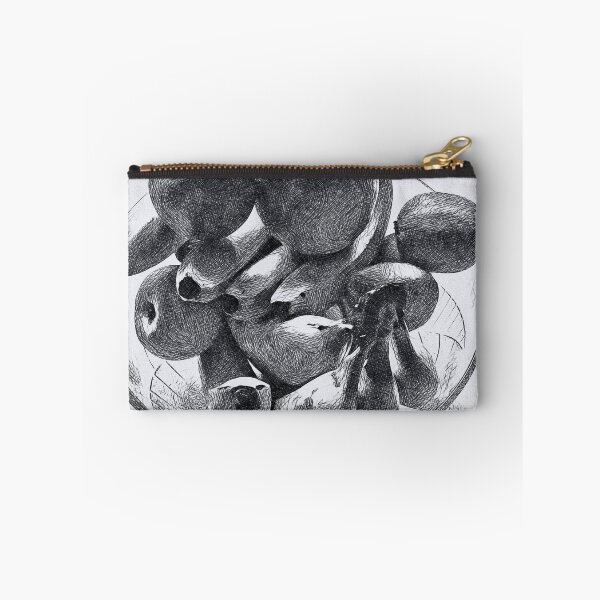 Item preview, Black and white art: fruit still life in shades (full screen) designed and sold by Ink-Kreativ.