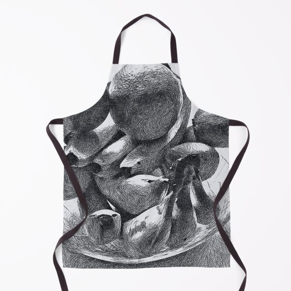 Item preview, Black and white art: fruit still life in shades (full screen) designed and sold by Ink-Kreativ.