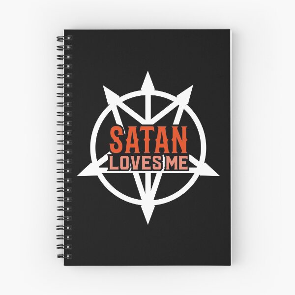 Item preview, Satan Loves Me Atheist Atheism Religion Satanist designed and sold by anziehend.