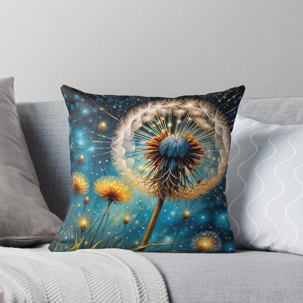 Artikelvorschau,  glowing intricate dandelion entworfen und verkauft von PandorasWelt.