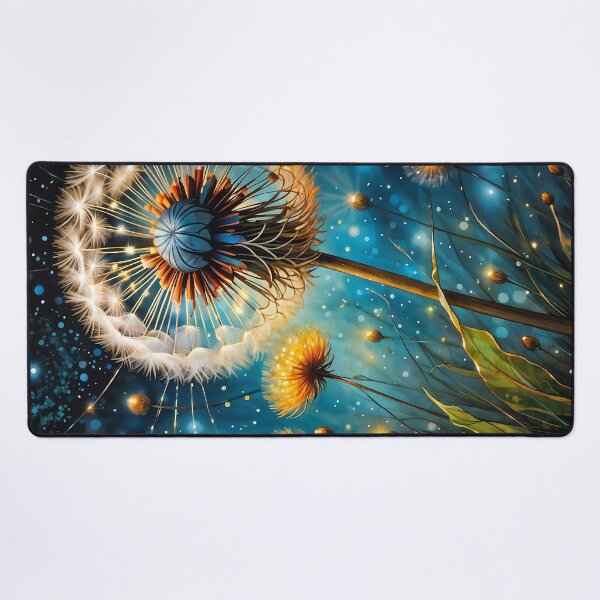 Item preview, glowing intricate dandelion designed and sold by PandorasWelt.