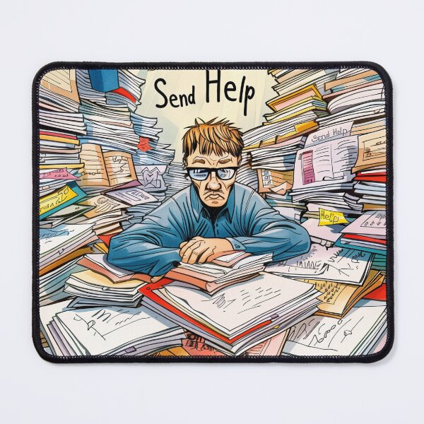 Item preview, The Paperwork Deluge designed and sold by palmyst.