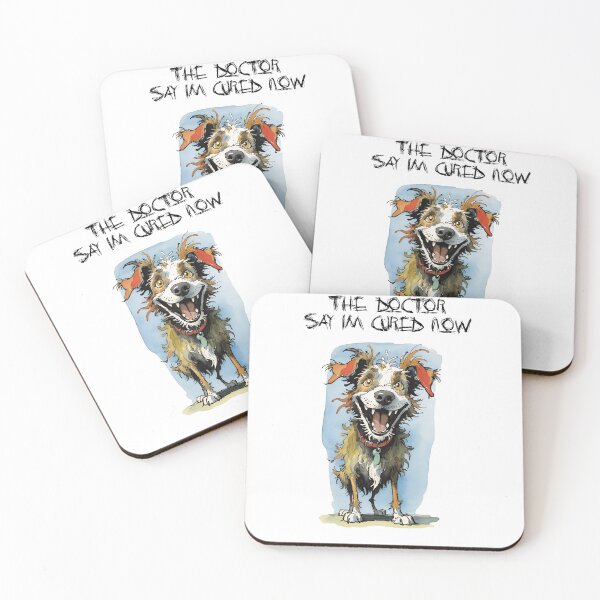 Item preview, Crazy Dog thinks he is cured designed and sold by NordicBadger.