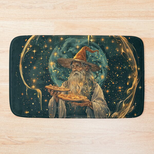 Item preview, Pizza wizard art designed and sold by Daydreamsatdawn.