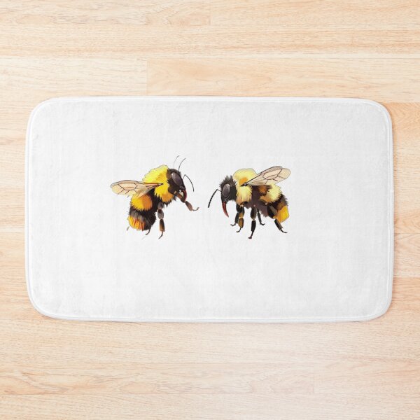 Item preview, BumbleBees Dancing in Watercolor designed and sold by fluidwatercolor.