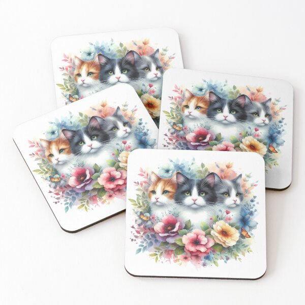 Item preview, Triple Cats designed and sold by Lemon-Monday.