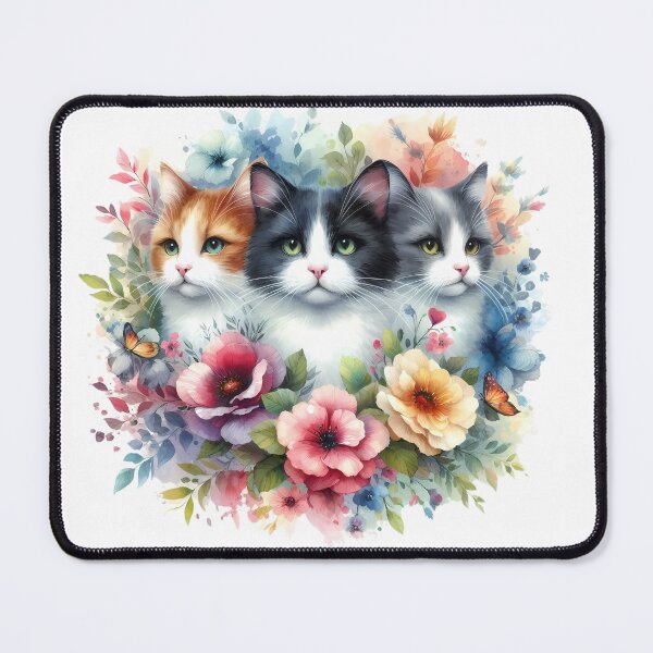Item preview, Triple Cats designed and sold by Lemon-Monday.