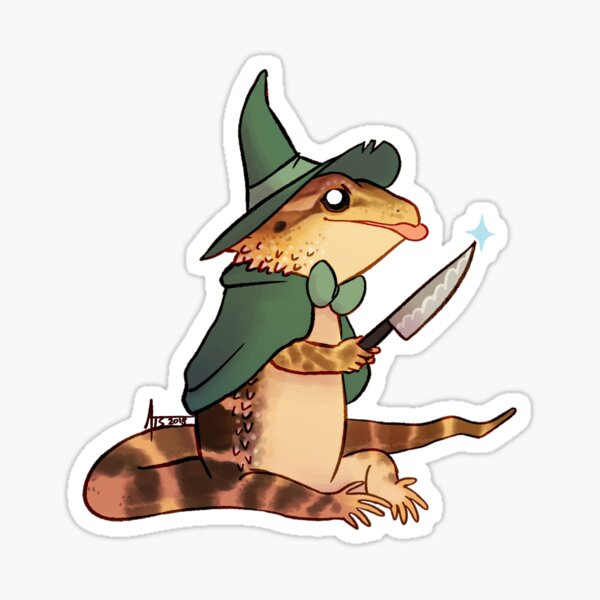 Beardie - Ixen Sticker