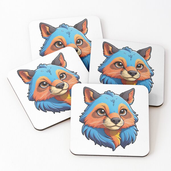 Item preview, Mystical Fox: A Colorful Apparition designed and sold by Ink-Kreativ.