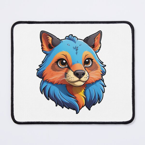 Item preview, Mystical Fox: A Colorful Apparition designed and sold by Ink-Kreativ.