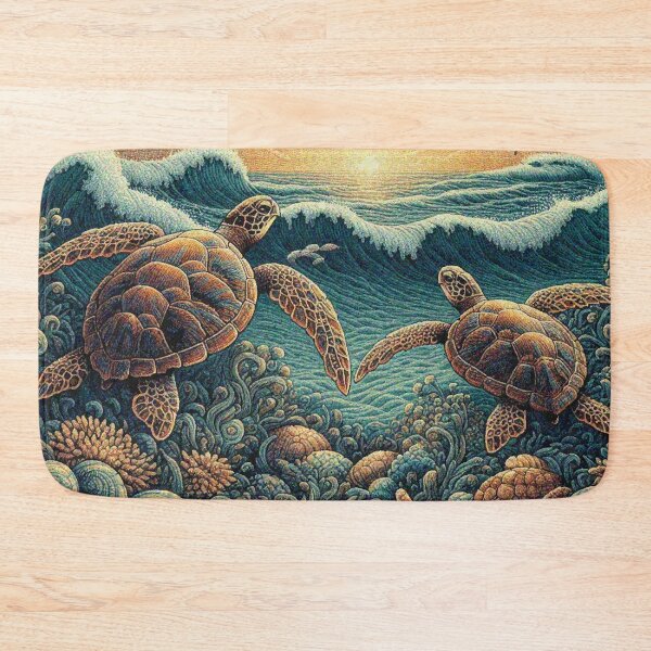 Item preview, Sea Turtles in the Riffs designed and sold by Illuministique.