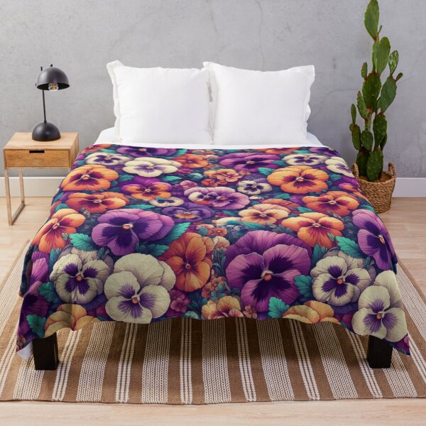 Item preview, Colorful Pansies designed and sold by Myra365Art.