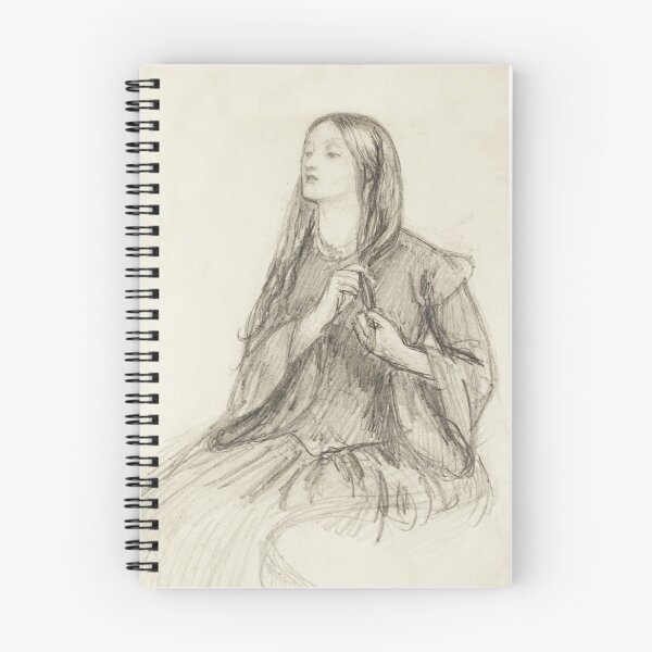 Item preview, Portrait of Jane Morris vintage art by Dante Rossetti designed and sold by Vintage Designs +.