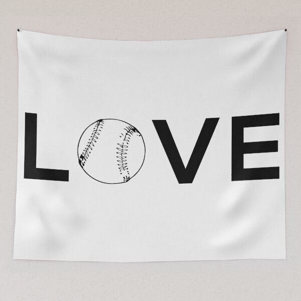 Item preview, Love Baseball Softball designed and sold by MasterPetos.