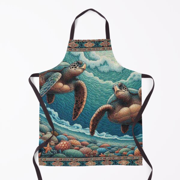 Item preview, Sea Turtles in the Ocean designed and sold by Illuministique.