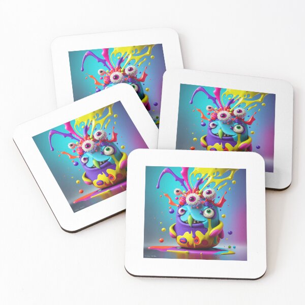 Item preview, Monster color explosion designed and sold by EmagaTravels.