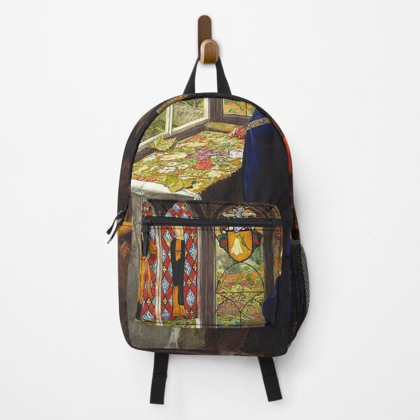 Item preview, Woman in a blue dress by a window by Dante Rossetti designed and sold by Vintage Designs +.