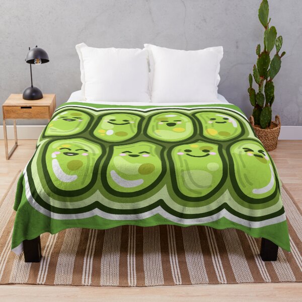 Item preview, Cute Algae Joyful Coenobium: green microalgae Scenedesmus designed and sold by thurakitdew.