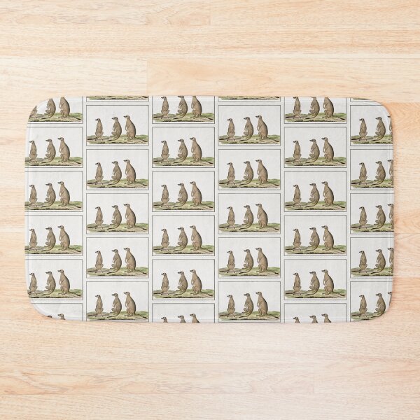 Item preview, Meerkats vintage art designed and sold by Vintage Designs +.