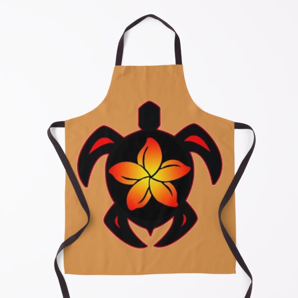 Item preview, Fire Plumeria Honu designed and sold by ami.creations.