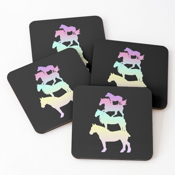 Item preview, HORSES TO BE LOVED- GRADIENT COLORS designed and sold by InNeRoDa.