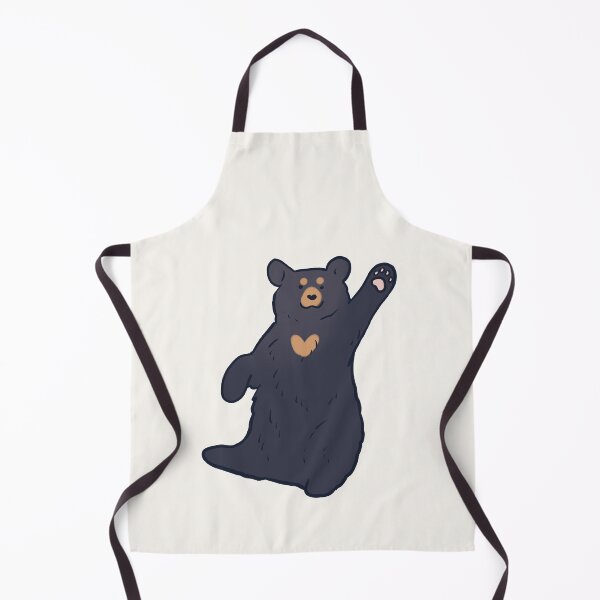 Item preview, Black bear waving designed and sold by Mayarart.