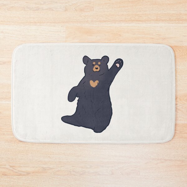 Item preview, Black bear waving  designed and sold by Mayarart.