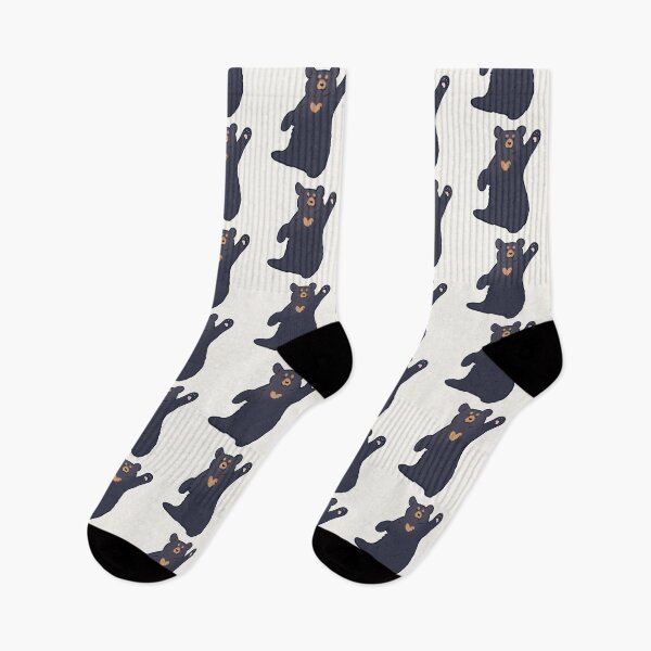 Item preview, Black bear waving  designed and sold by Mayarart.