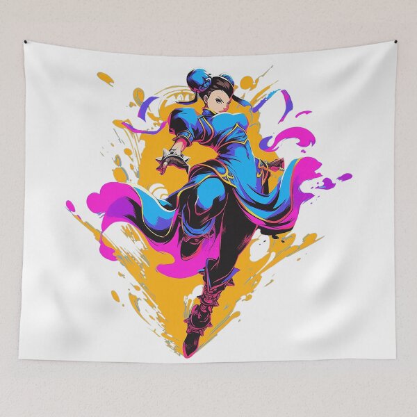 Item preview, chun li street fighter designed and sold by skateras.