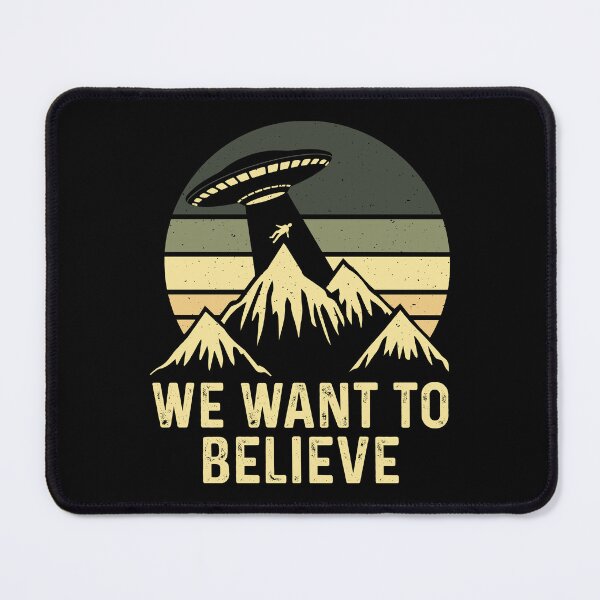 Item preview, Vintage Alien UFO Hunter,I Want To Believe Retro designed and sold by ArtByKatti.