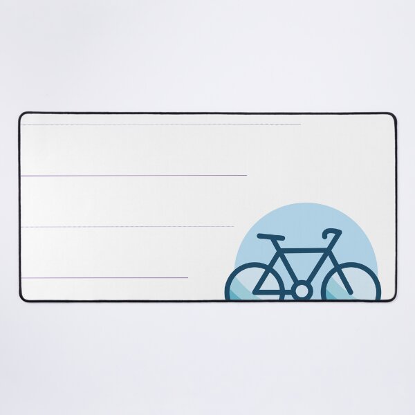 Item preview, Blue Lines Bike Logo designed and sold by ReelRide Creations.