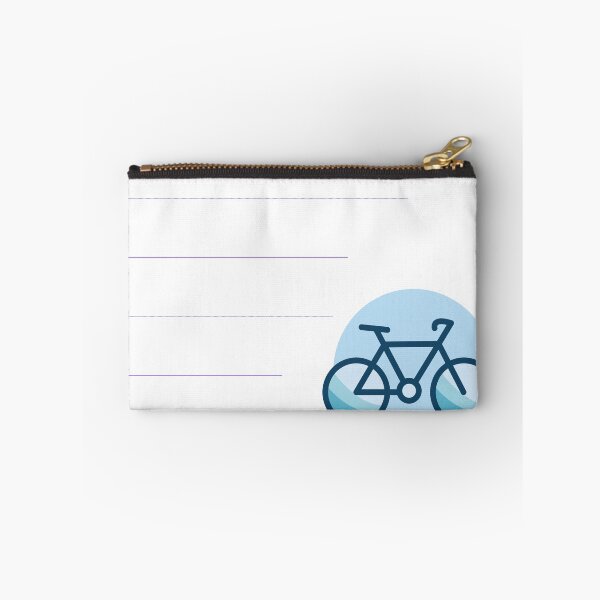 Item preview, Blue Lines Bike Logo designed and sold by ReelRide Creations.