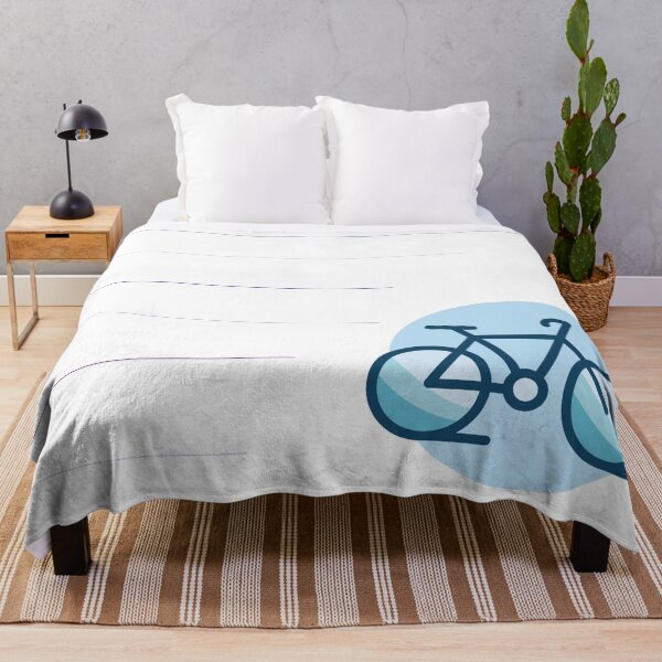 Item preview, Blue Lines Bike Logo designed and sold by ReelRide Creations.