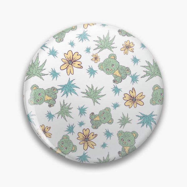 Item preview, Aloe Beara Haven - Cozy Aloe Vera Bear Seamless Pattern designed and sold by SPIRIMAL.