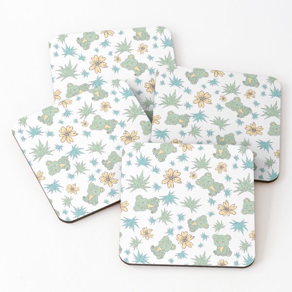 Item preview, Aloe Beara Haven - Cozy Aloe Vera Bear Seamless Pattern designed and sold by SPIRIMAL.