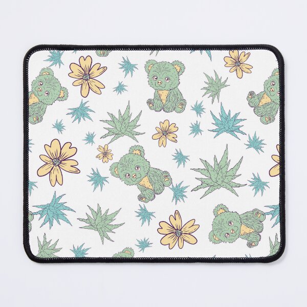 Item preview, Aloe Beara Haven - Cozy Aloe Vera Bear Seamless Pattern designed and sold by SPIRIMAL.