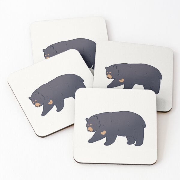 Item preview, black bear drawing  designed and sold by Mayarart.