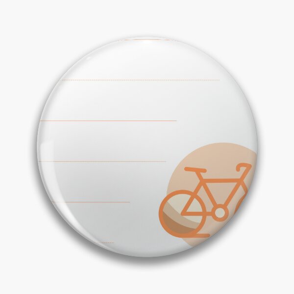 Item preview, Orange Lines Bike Logo designed and sold by ReelRide Creations.