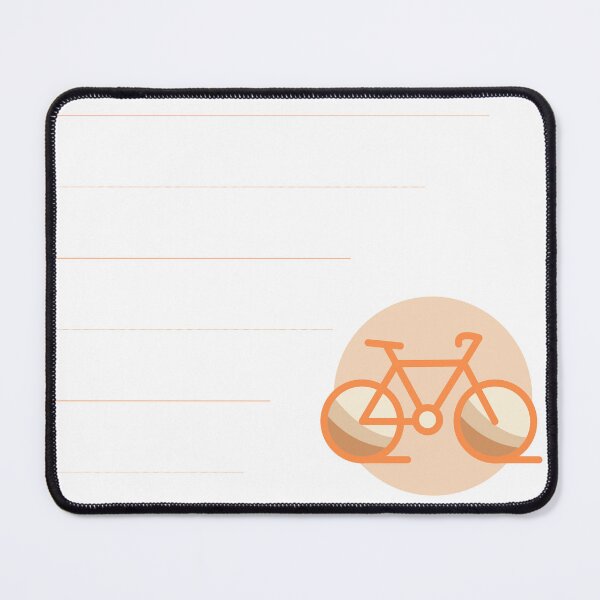 Item preview, Orange Lines Bike Logo designed and sold by ReelRide Creations.