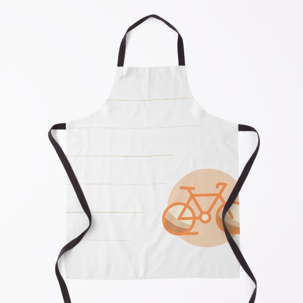 Item preview, Orange Lines Bike Logo designed and sold by ReelRide Creations.