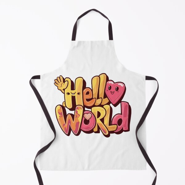 Item preview, Hello World: Innovative and Cute 'Hello' Design designed and sold by Colorful-Garden.