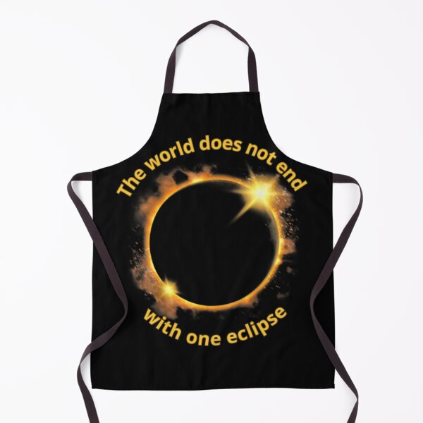 Item preview, The world does not end with one eclipse, sun, moon, solar eclipse, typography, designed and sold by 2012DreamVision.