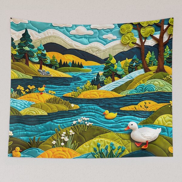 Artikelvorschau, Das gesteppte Duck River Valley entworfen und verkauft von DiscoGypsyFish.