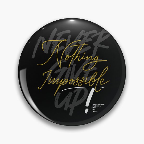 Item preview, Unstoppable: Empowering Message in Gold and White designed and sold by digijob.