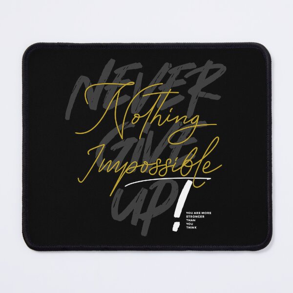 Item preview, Unstoppable: Empowering Message in Gold and White designed and sold by digijob.