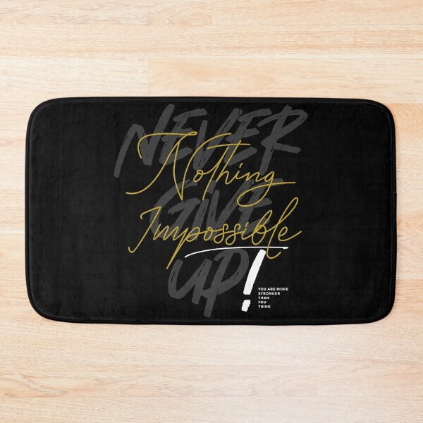 Item preview, Unstoppable: Empowering Message in Gold and White designed and sold by digijob.