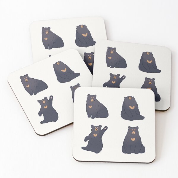 Item preview, Cute black bear pack  designed and sold by Mayarart.