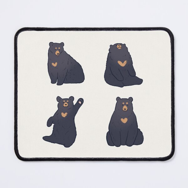 Item preview, Cute black bear pack designed and sold by Mayarart.