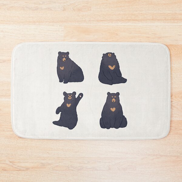 Item preview, Cute black bear pack  designed and sold by Mayarart.
