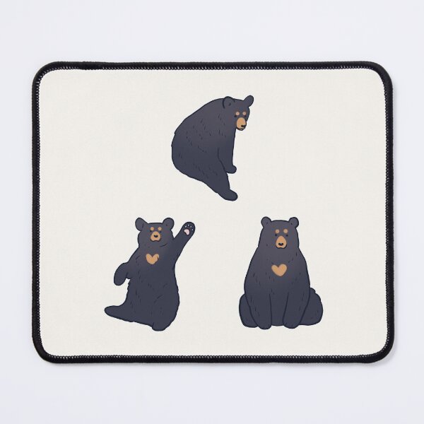 Item preview, Cute black bear pack designed and sold by Mayarart.